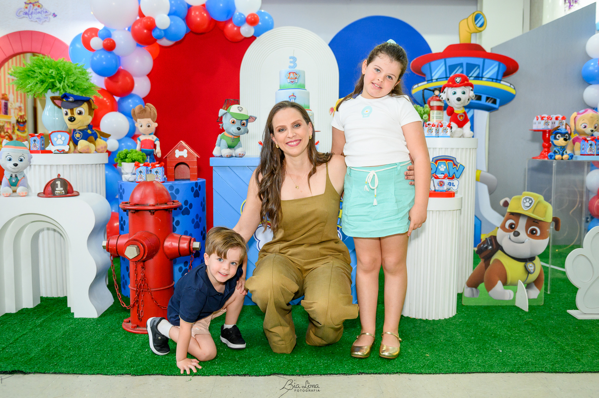 Bia Lima Fotografia aniversario infantil Campinas M5Fun Patrulha Canina
