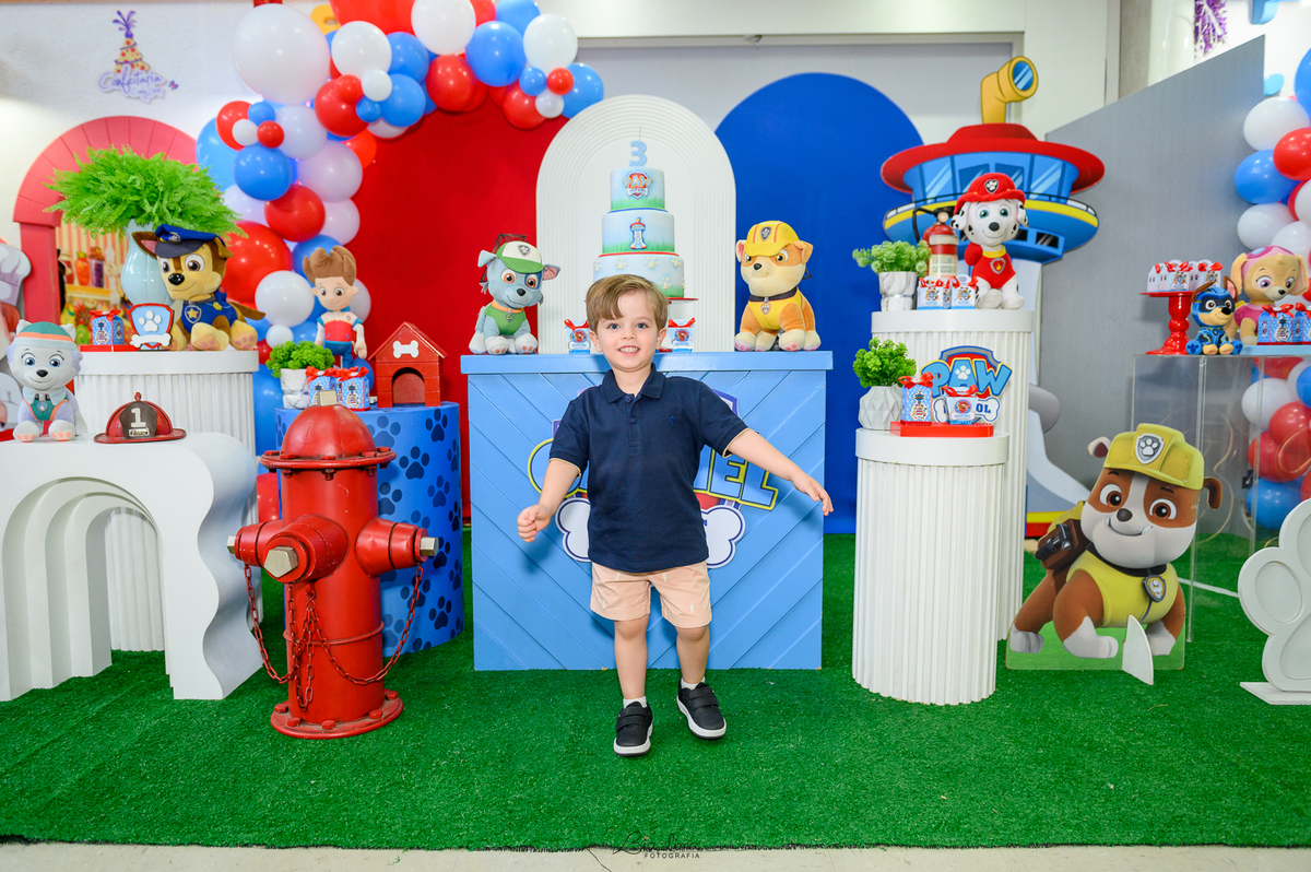 Bia Lima Fotografia aniversario infantil Campinas M5Fun Patrulha Canina