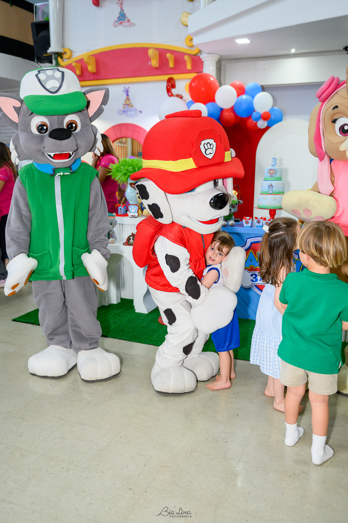 Bia Lima Fotografia aniversario infantil Campinas M5Fun Patrulha Canina