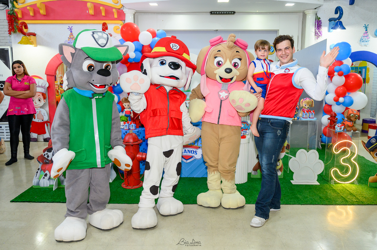 Bia Lima Fotografia aniversario infantil Campinas M5Fun Patrulha Canina