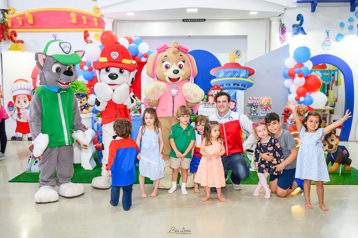 Bia Lima Fotografia aniversario infantil Campinas M5Fun Patrulha Canina