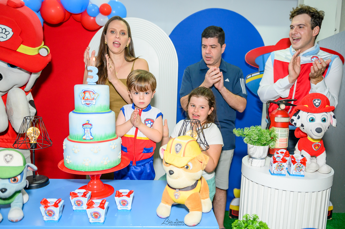 Bia Lima Fotografia aniversario infantil Campinas M5Fun Patrulha Canina