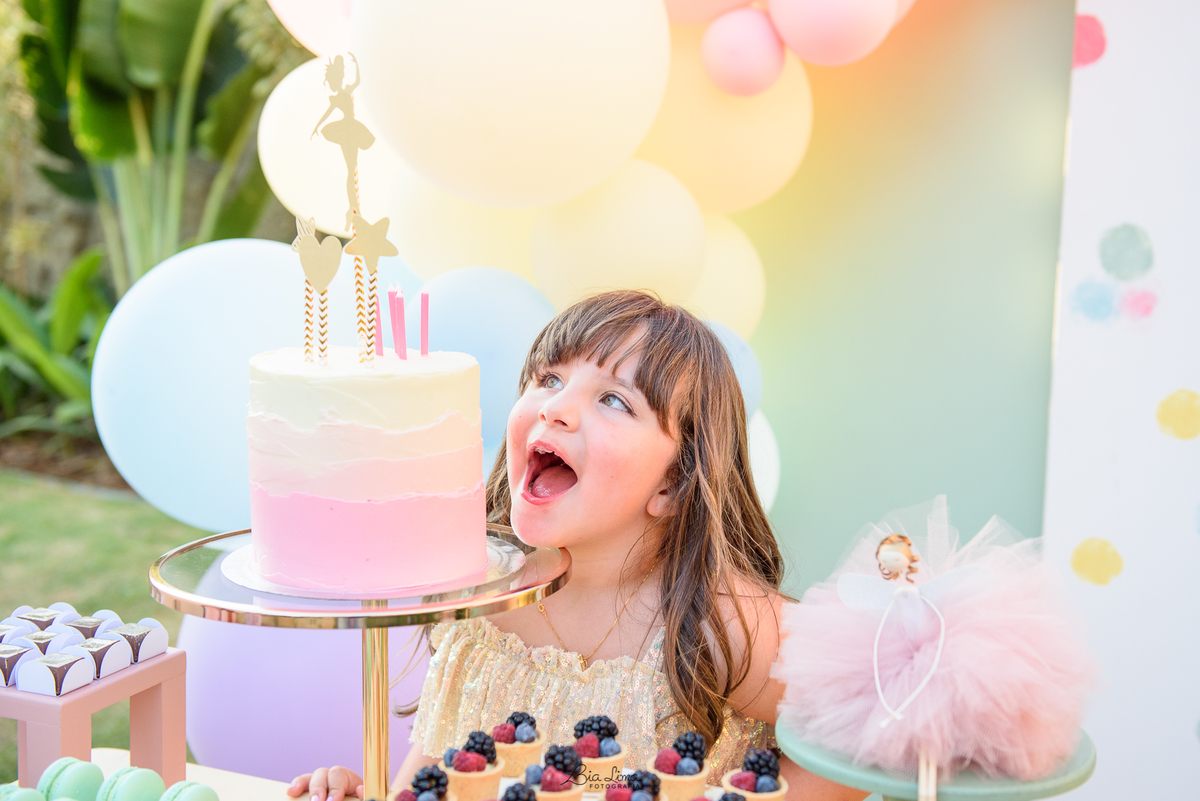 Aniversário infantil bailarina Campinas Valinhos Bia Lima Fotografia