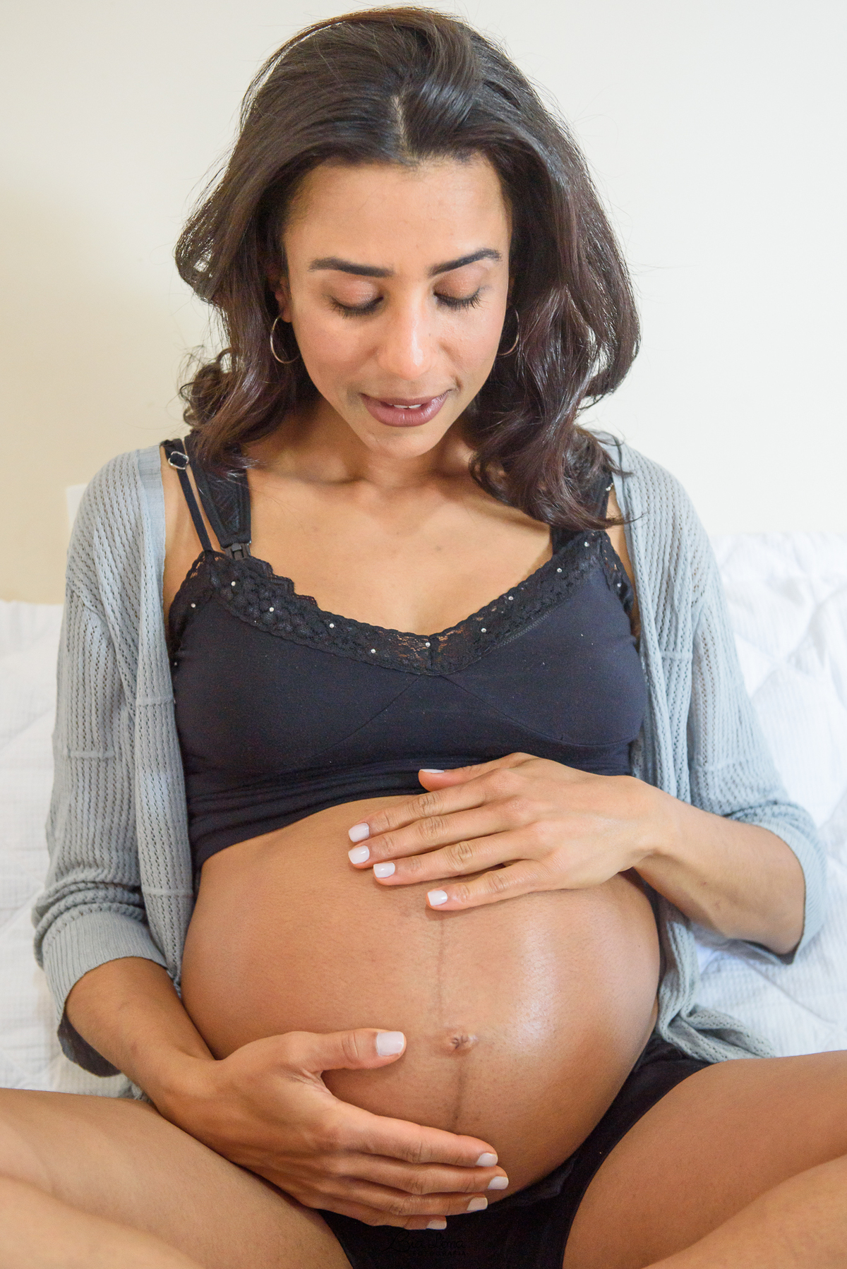Ensaio Gestante Lifestyle em casa Campinas