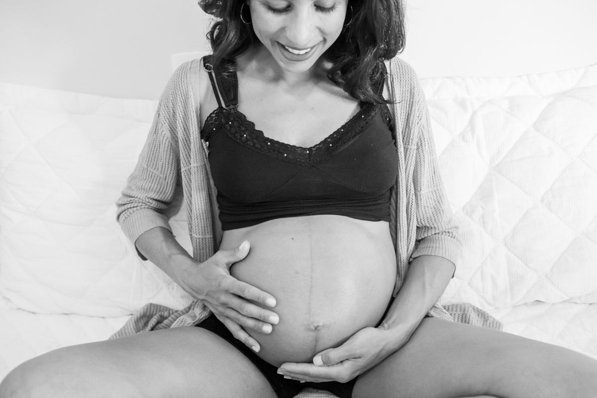 Ensaio Gestante Lifestyle em casa Campinas