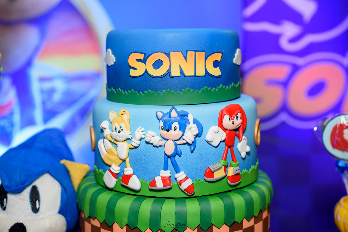 Aniversario Sonic Pedro 7 anos Bia Lima Fotografia VillAlegre Buffet
