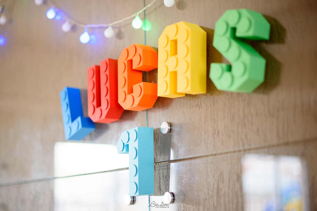 Aniversário Lucas 7 anos Lego Bia Lima Fotografia