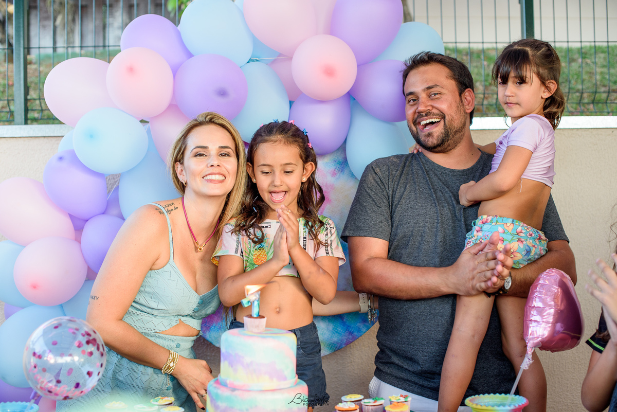 Aniversário Valentina 7 anos - Verão - Bia Lima Fotografia