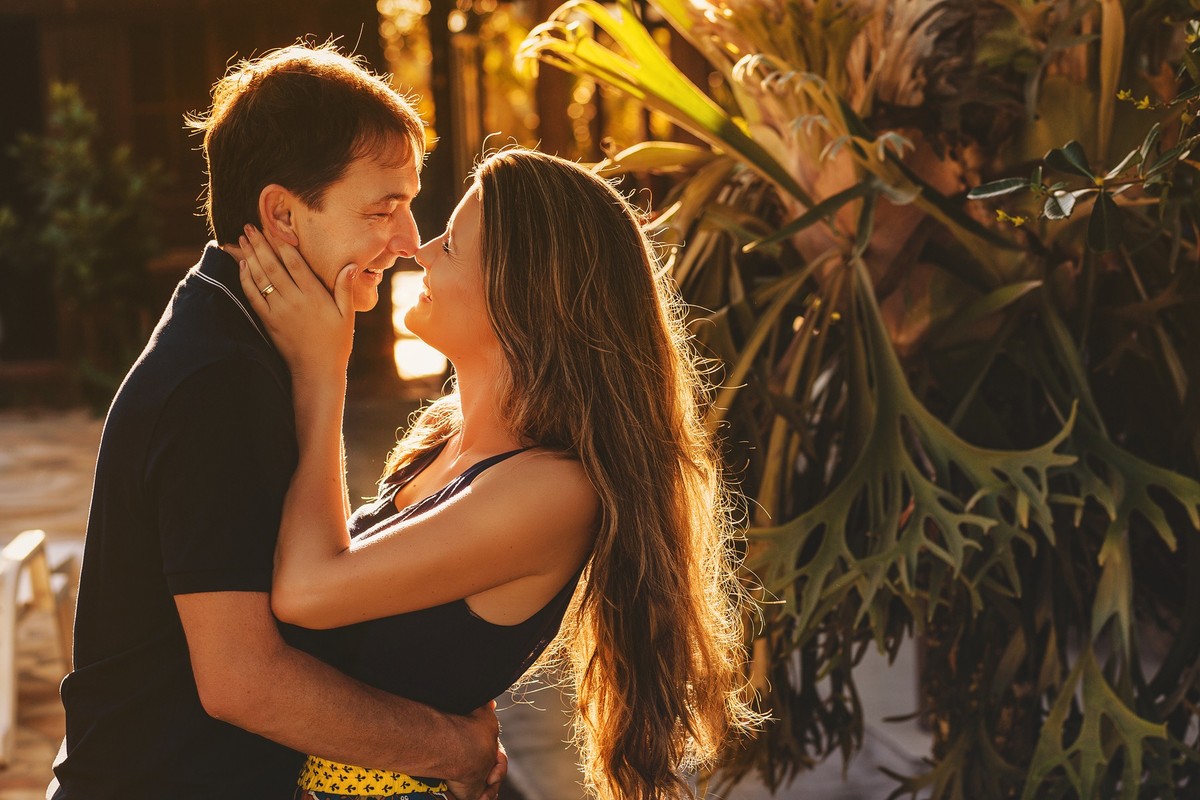 Fotos do ensaio de pré casamento de Rogelio e Lilian na praia de Anchieta ES