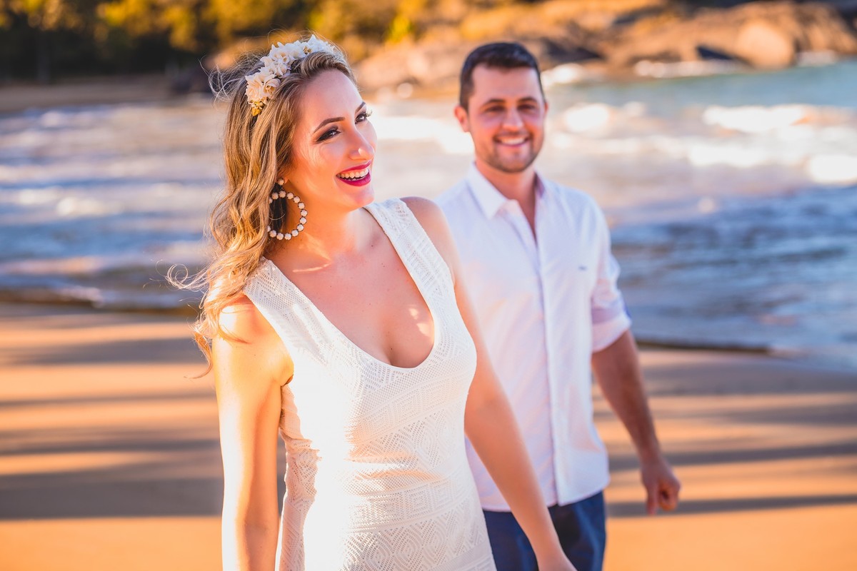 Belíssimo ensaio de pré casamento de Maria Clara e Raul