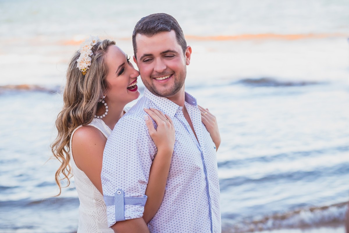 Belíssimo ensaio de pré casamento de Maria Clara e Raul