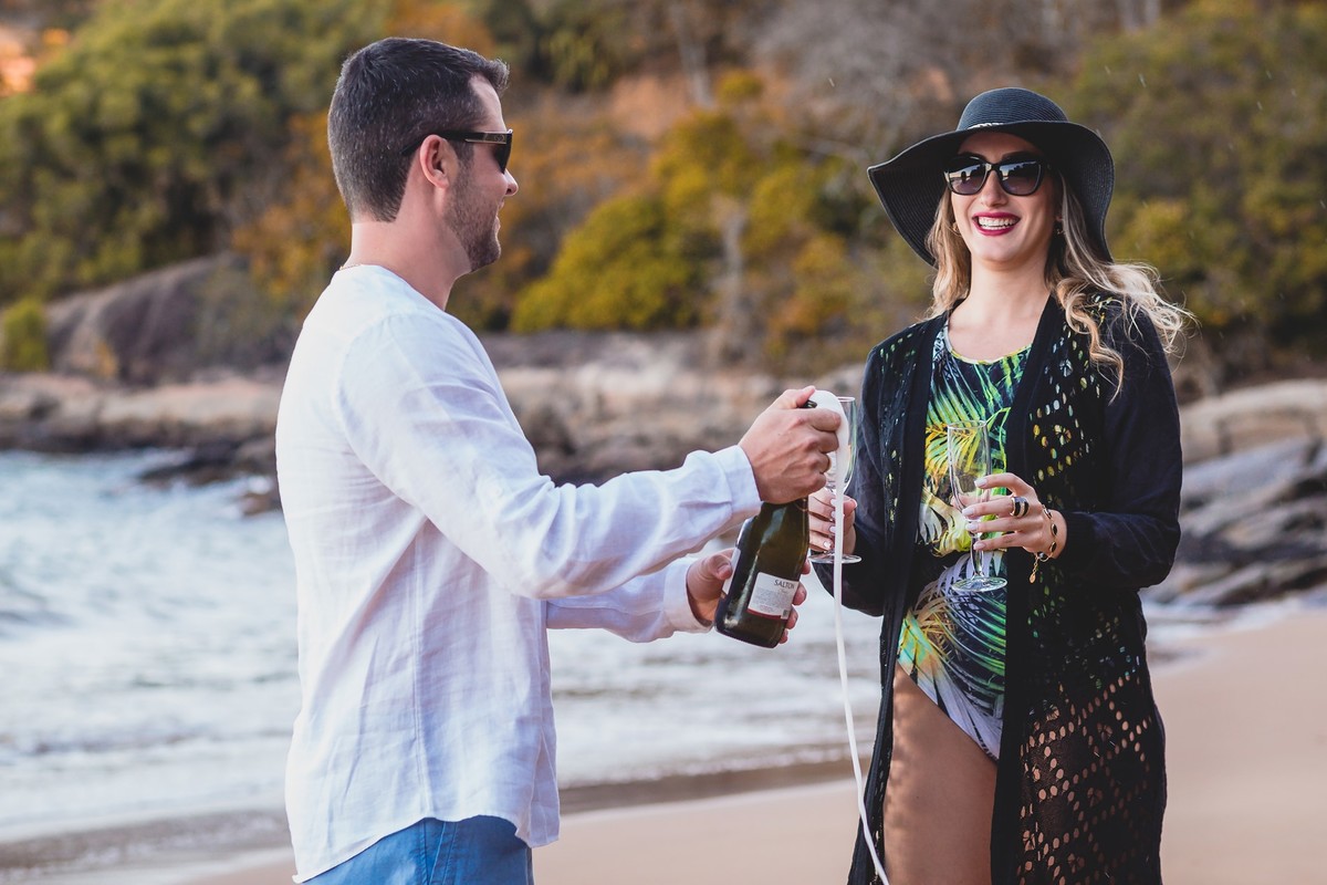 Belíssimo ensaio de pré casamento de Maria Clara e Raul