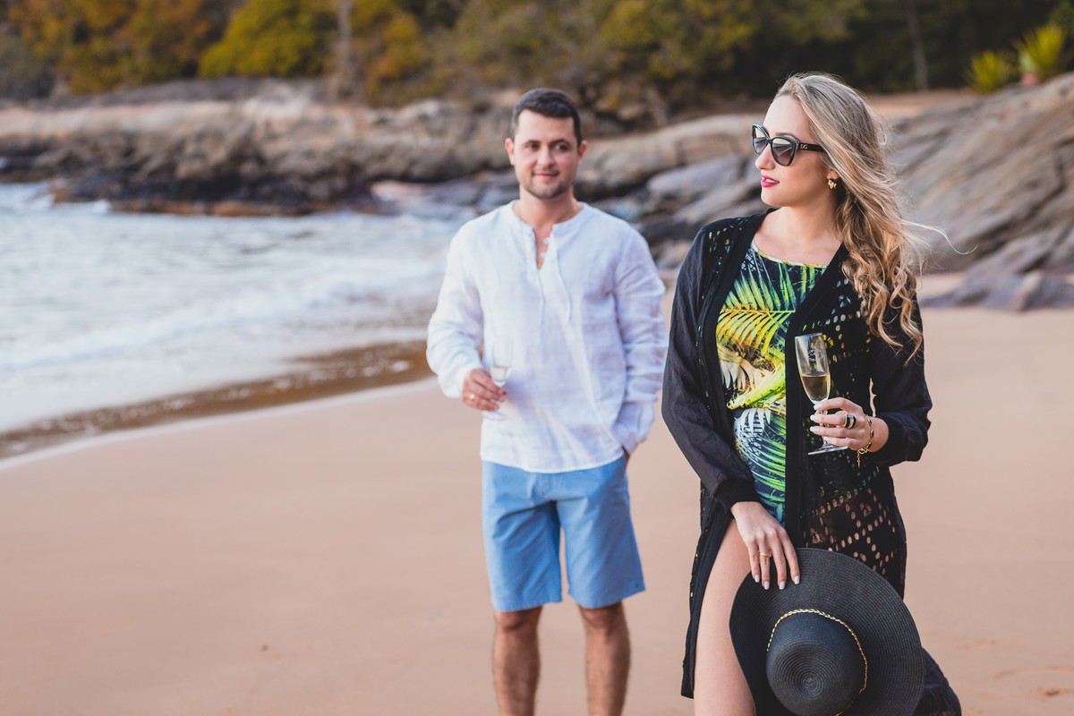 Belíssimo ensaio de pré casamento de Maria Clara e Raul