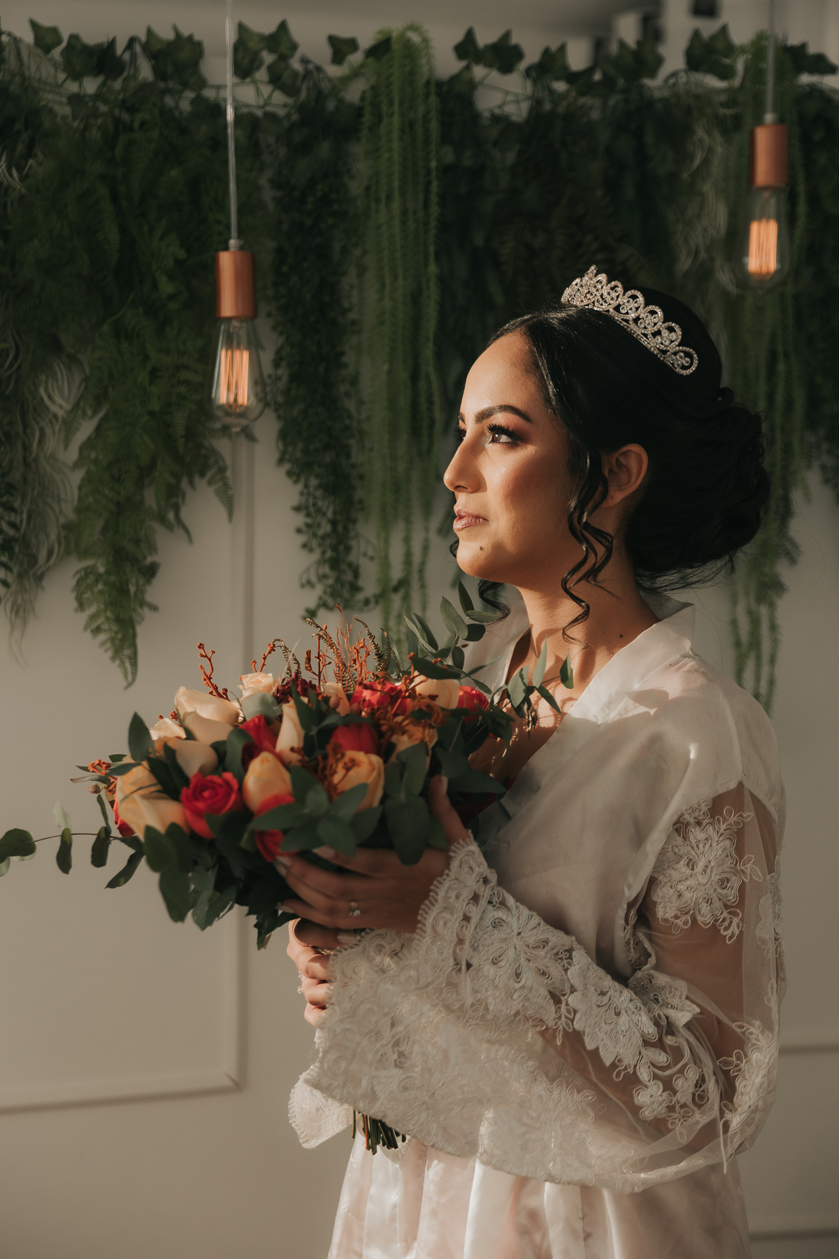 Buque da Noiva Nídia Flores - Making-of da Noiva em Santos