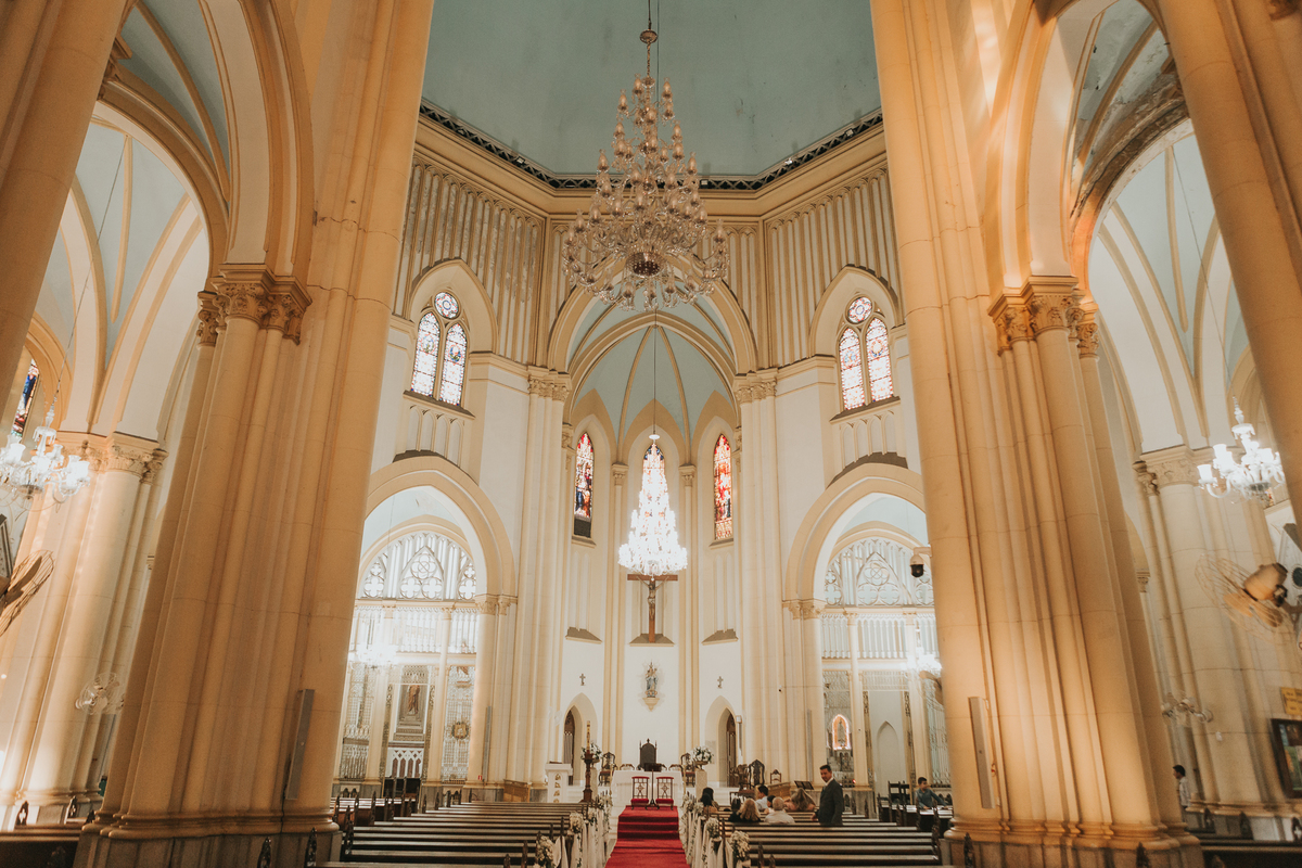 Casamento na Catedral de Santos