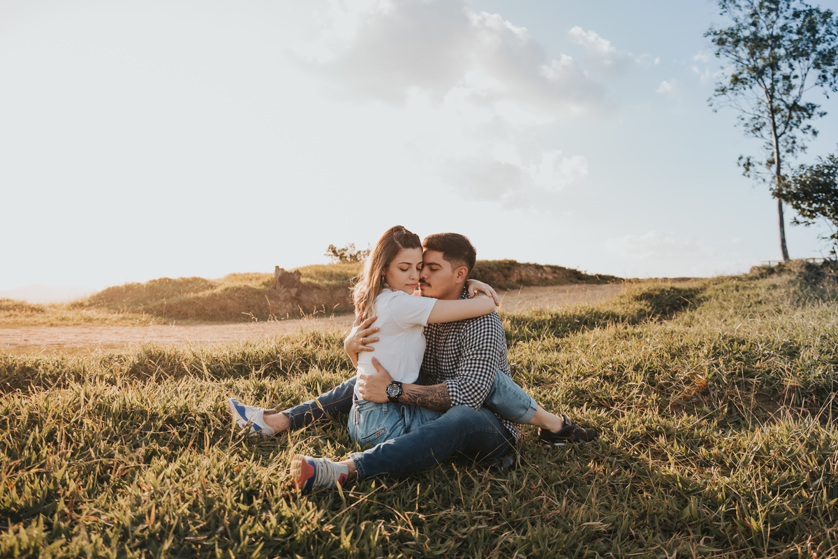 Ensaio Pre Wedding no Morro do Capuava