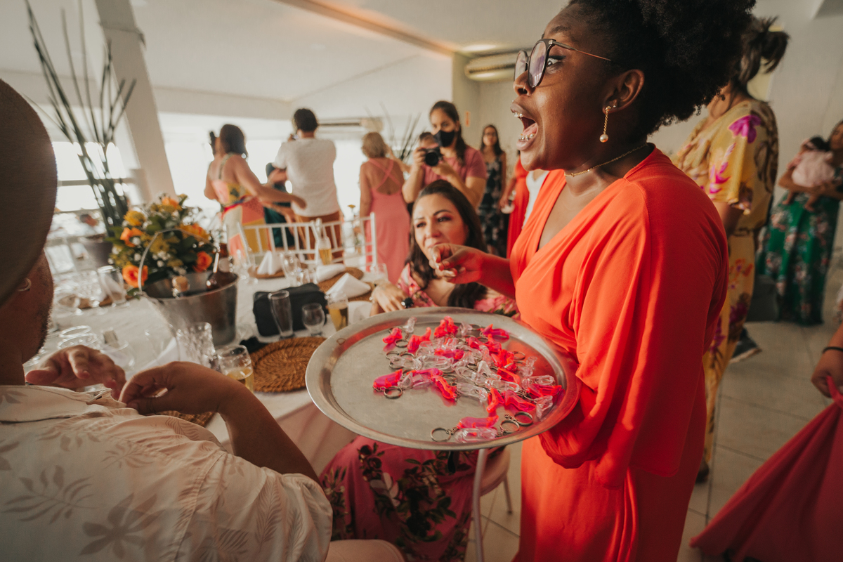 festa de casamento de dia, Casamento na praia no Guarujá, Santos, São Vicente, Praia Grande