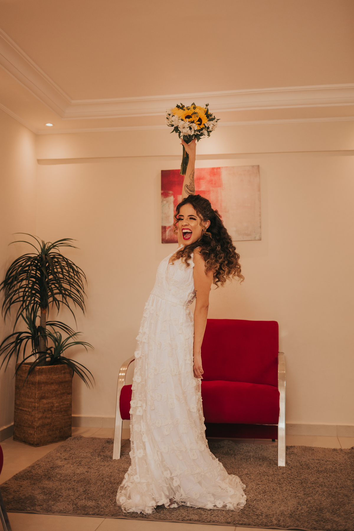 dia da noiva, animação, noiva feliz, making of da noiva