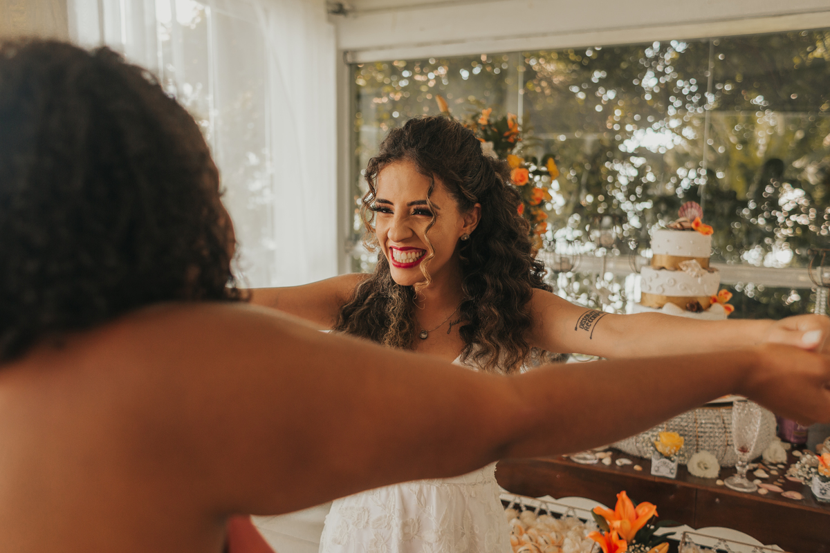 festa de casamento de dia, Casamento na praia no Guarujá, Santos, São Vicente, Praia Grande