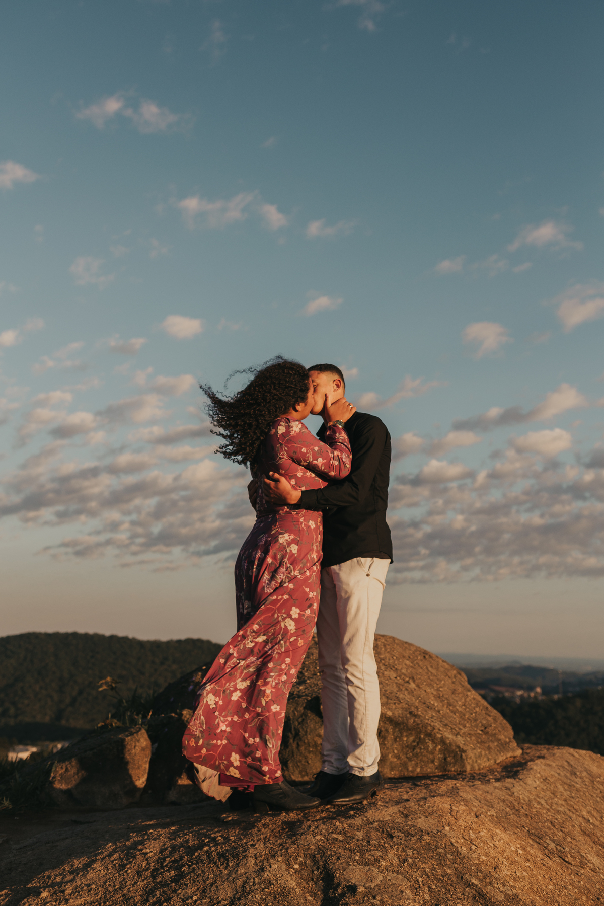 Pre Wedding no pico do olho d'água em Mairiporã