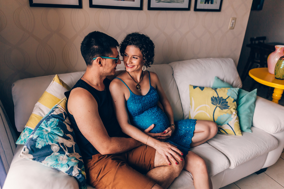 ensaio gestante lifestyle fotos em casa externo chuva horto bauru 