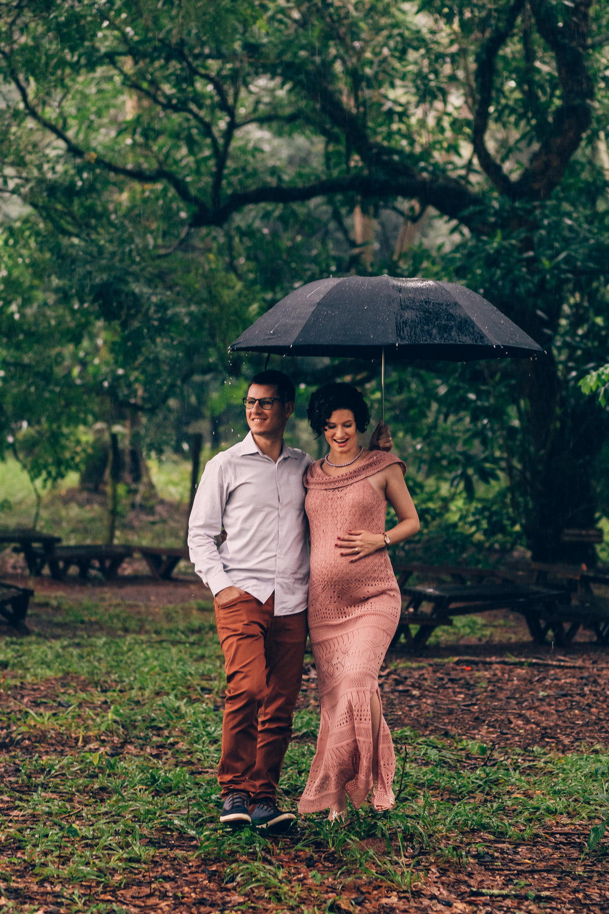 ensaio gestante lifestyle fotos em casa externo chuva horto bauru 