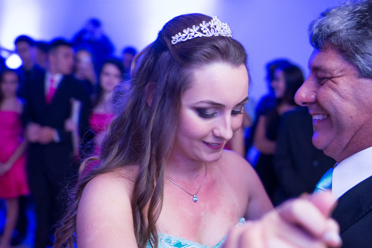 a primeira valsa com o pai