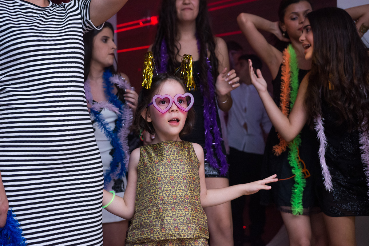 pista de dança em festa de debutante