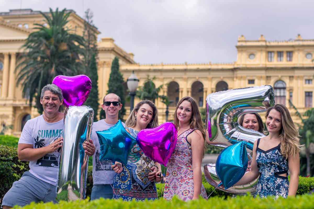 Ensaio de 15 anos no parque da indepencia