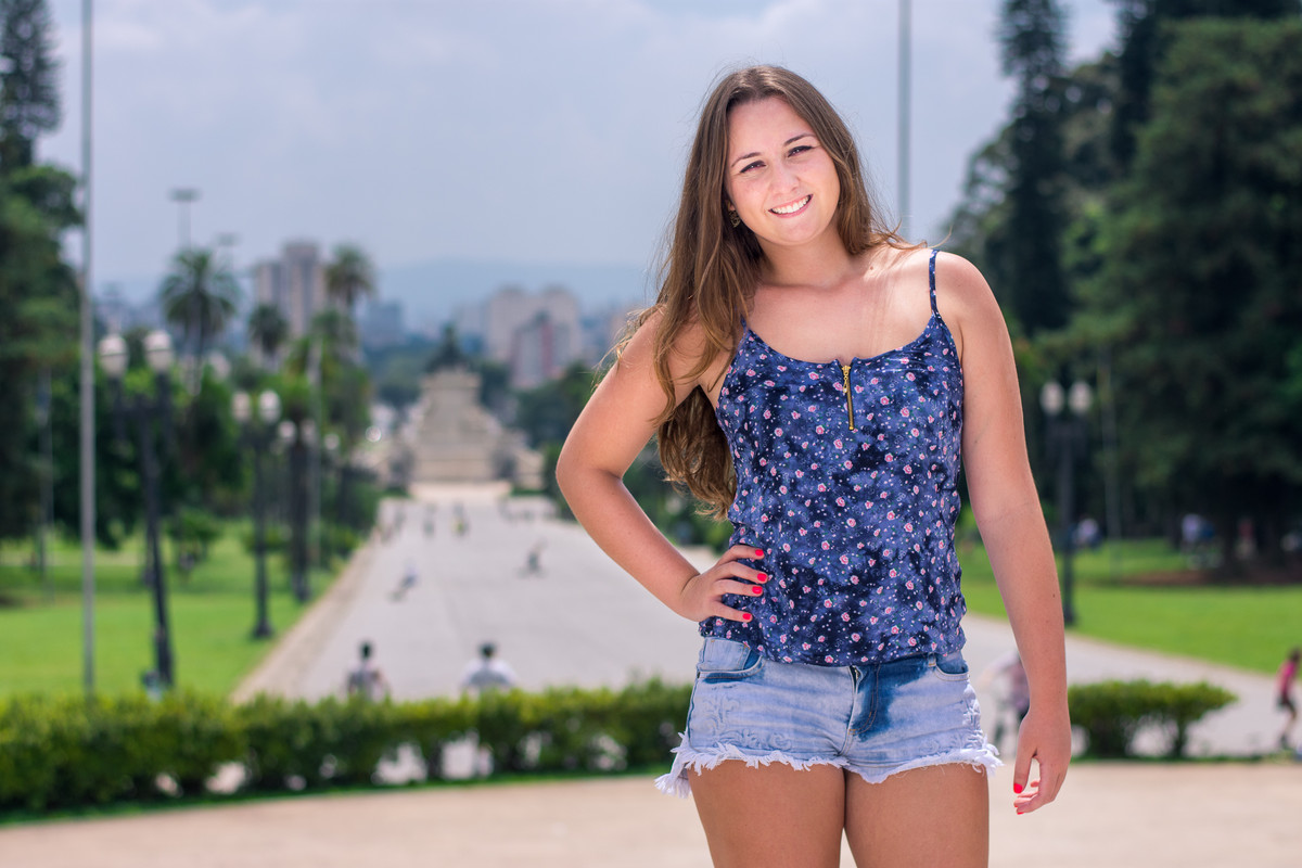 Ensaio de 15 anos no parque da indepencia