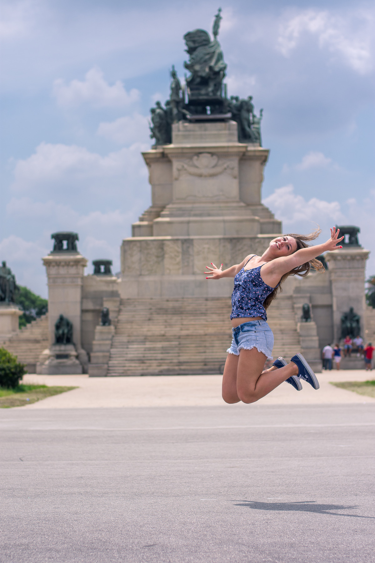 Ensaio de 15 anos no parque da indepencia