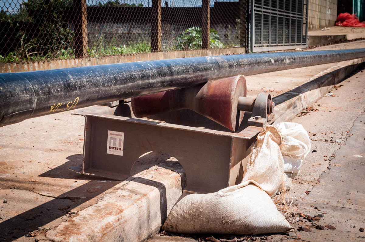 Registro das etapas de Obra de Perfuração Horizontal Direcional, HDD, para uso em material de comunicação e relatórios internos da Empresa
