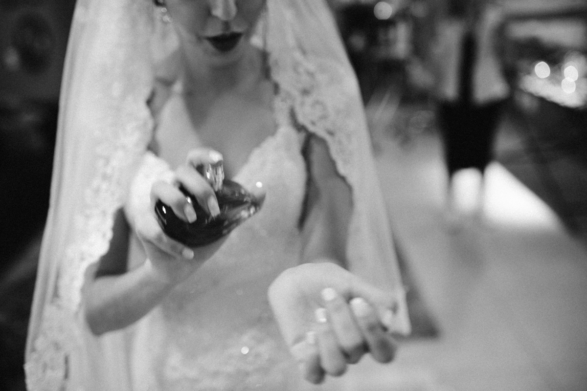 ultimos detalhes antes de ir para o casamento