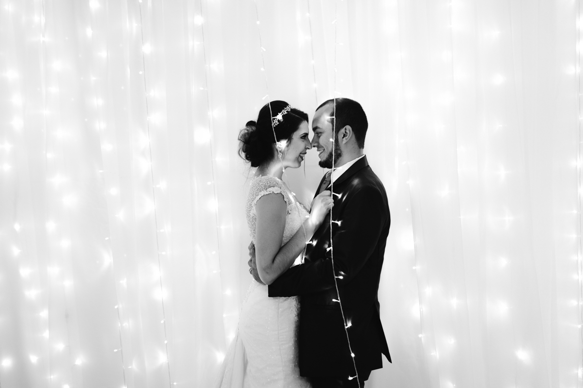 Luzinhas fazendo uma linda composição para as fotos