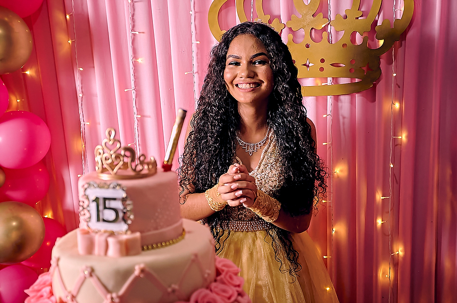 vela parabens  festa de 15 anos farias