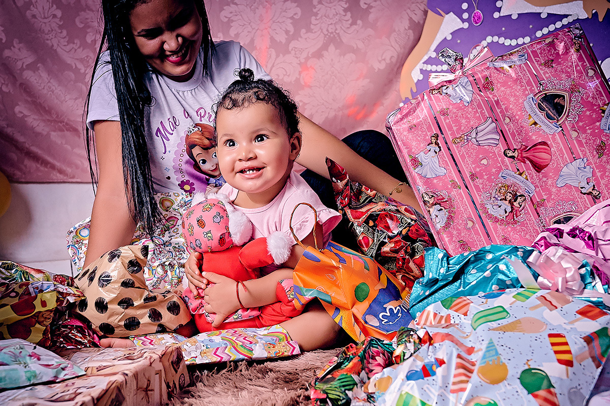 presente recebido dos convidados