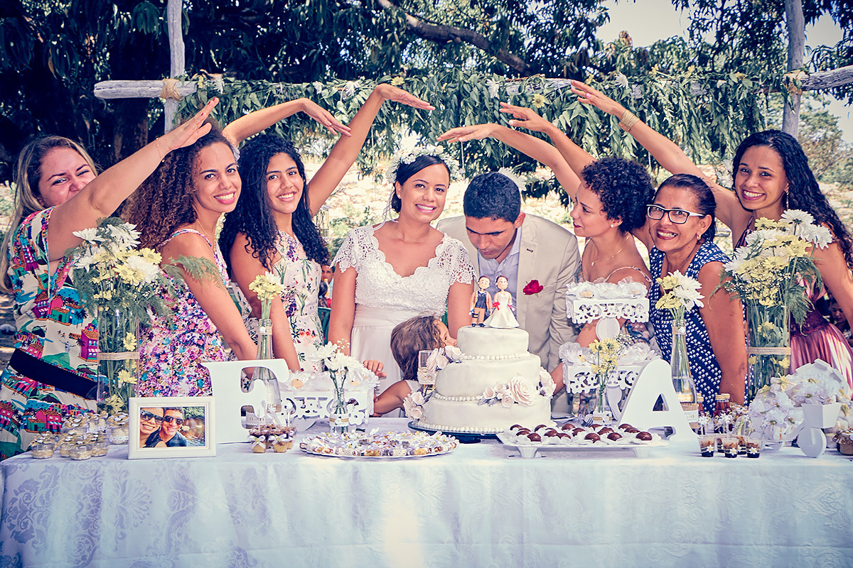 benção aos recém casados