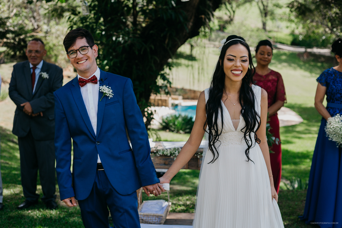 casamento de dia fotografia de casamento casamento no interior casamento ar livre fotos de caio henrique ch fotografia  noivo entrada do noivo noivo ansioso casal sorrindo casamento rustico