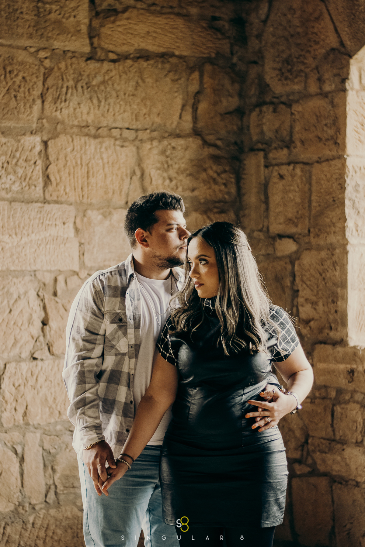Fotografia espontanea em ensaio pré casamento sorocaba fazenda ipanema