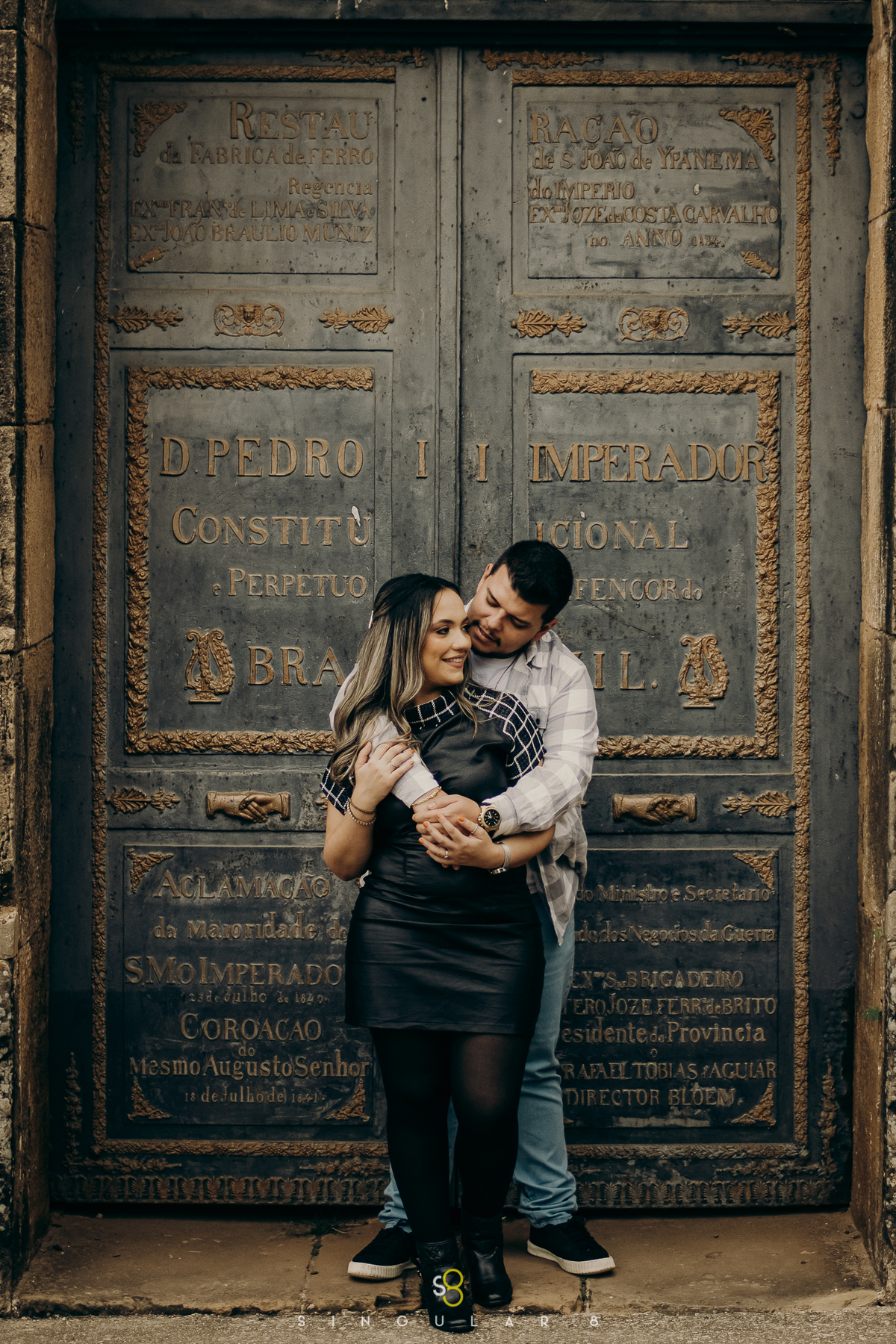 Fotografia de ensaio pré wedding com tempo nublado sorocaba fazenda ipanema