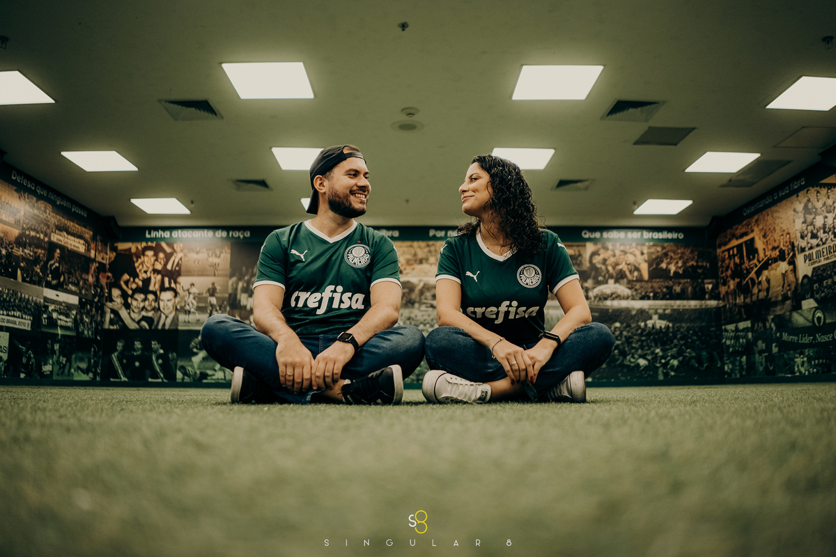 Fotos de casal no estadio do palmeiras