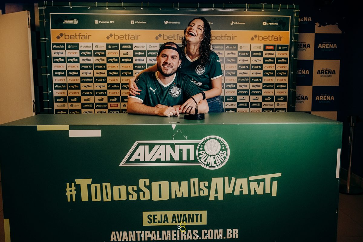 ensaio pré casamento no allianz parque