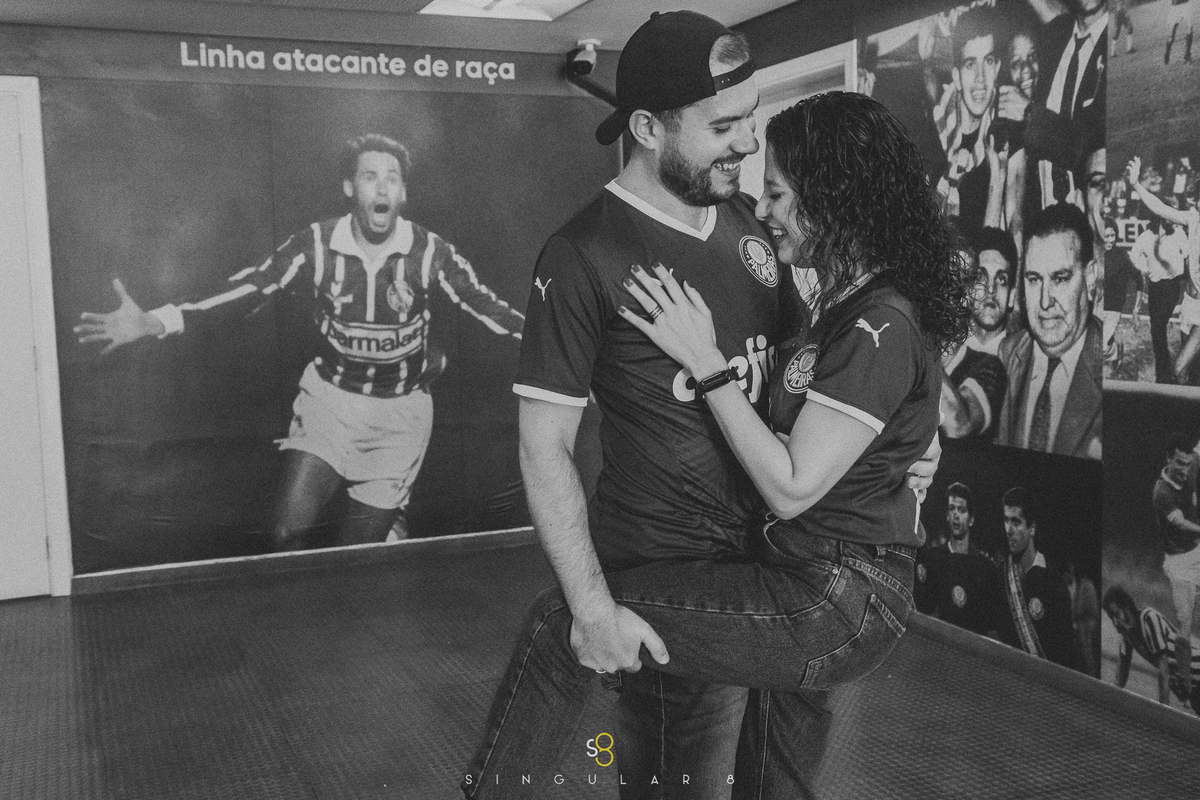 ensaio pré casamento de fotos no allianz parque