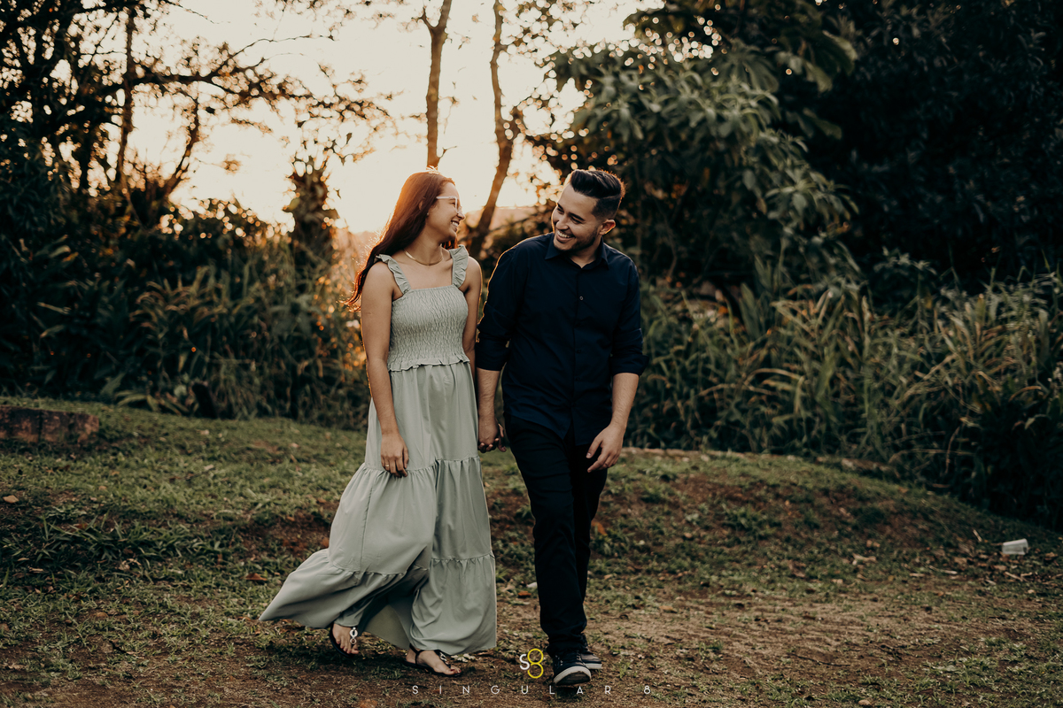 Fotografia de ensaio pré wedding em paranapiacaba