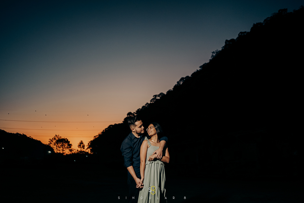 Ensaio no pôr do sol em paranapiacaba são paulo