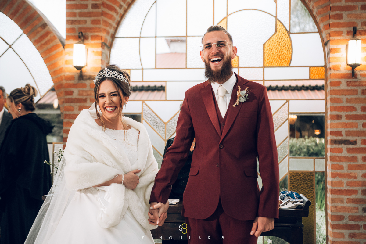 fotografia de casamento da entrada das alianãs buffet callegari espaço itália