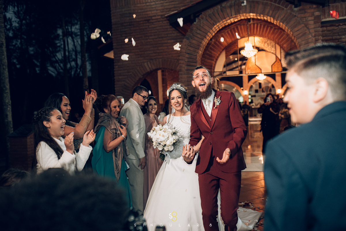 Eu escolhi esperar casal fez a corte e se casou buffet callegari espaço itália