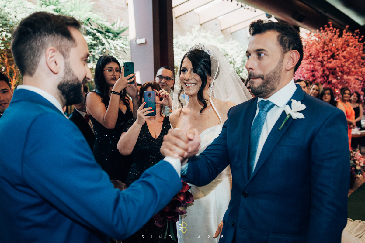 fotografia da entrada da noiva moema grupo bisutti vila olimpia 