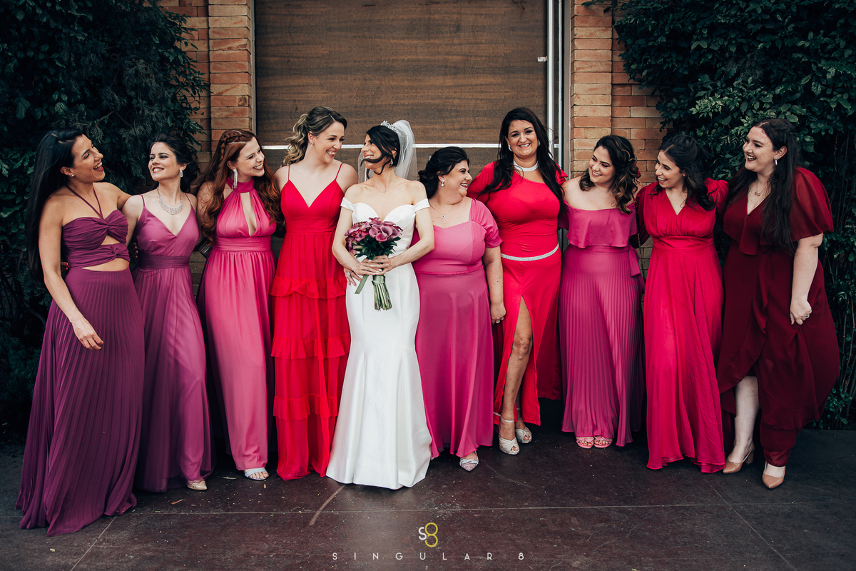 fotografia das madrinhas moema grupo bisutti vila olimpia 