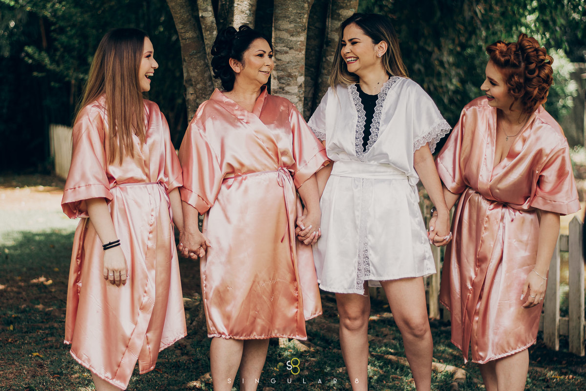 Making of das madrinhas em casamento de dia em mairiporã recanto elefante